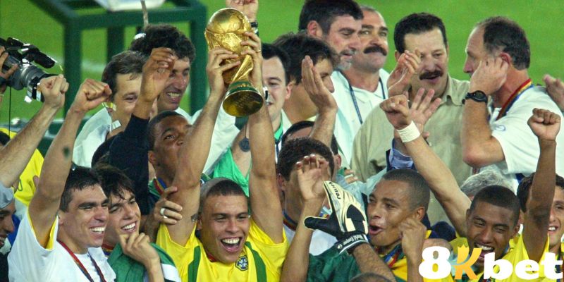 Chức vô địch vào năm 2002 đánh dầu lần thứ 5 Brazil lên ngôi ở sân chơi danh giá này